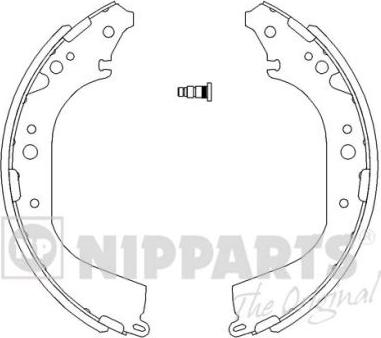 Nipparts J3502039 - Kit freno, freni a tamburo www.autoricambit.com