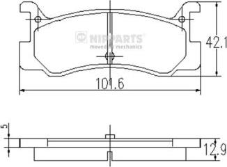 Valeo 606486 - Kit pastiglie freno, Freno a disco www.autoricambit.com