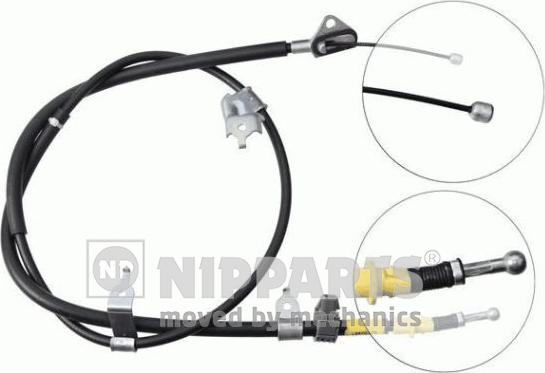 Nipparts N3932057 - Cavo comando, Freno stazionamento www.autoricambit.com