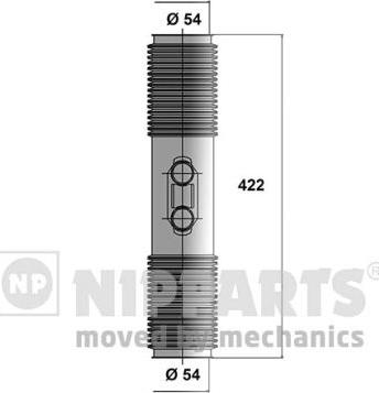 Nipparts N2840904 - Kit soffietto, Sterzo www.autoricambit.com