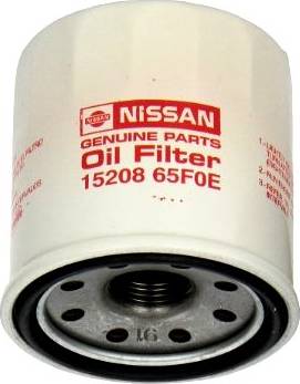 NISSAN 15208-65F0E - Filtro olio www.autoricambit.com