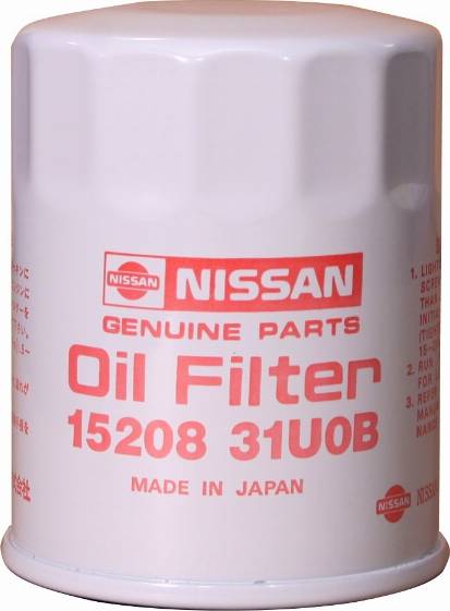 NISSAN 15208-31U0B - Filtro olio www.autoricambit.com