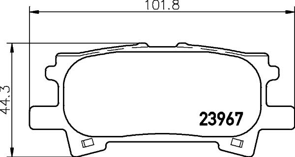 BOSCH 0 986 AB2 132 - Kit pastiglie freno, Freno a disco www.autoricambit.com