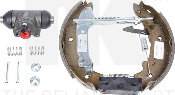 NK 449931202 - Kit freno, freni a tamburo www.autoricambit.com