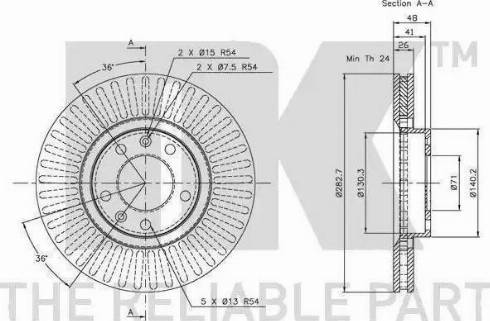 NK 693602 - Kit parapolvere, Ammortizzatore www.autoricambit.com