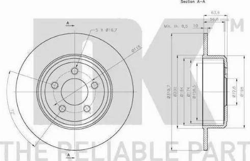 NK 65993737 - Ammortizzatore www.autoricambit.com