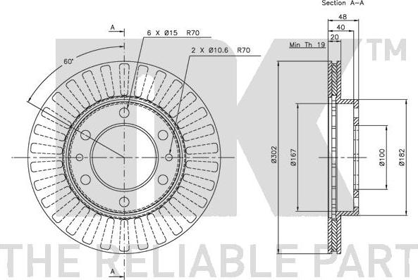 NK 314522 - Discofreno www.autoricambit.com