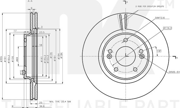 NK 313458 - Discofreno www.autoricambit.com