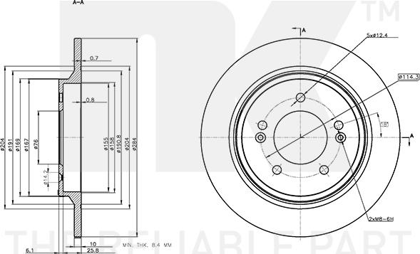 NK 313544 - Discofreno www.autoricambit.com