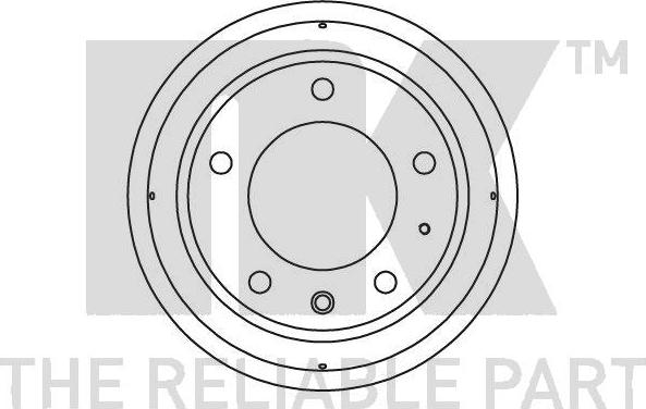 NK 251212 - Tamburo freno www.autoricambit.com