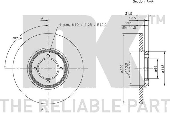 NK 209909 - Discofreno www.autoricambit.com