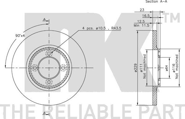 NK 204518 - Discofreno www.autoricambit.com