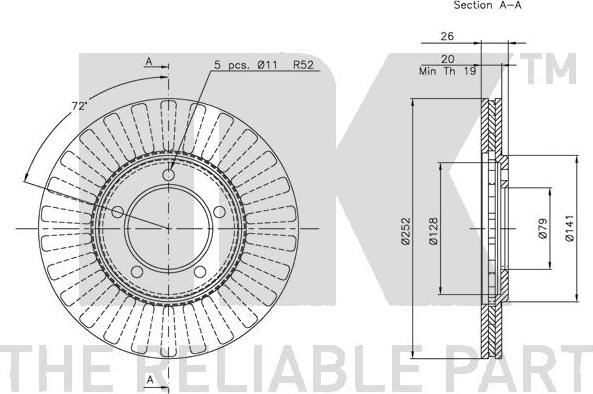 NK 204513 - Discofreno www.autoricambit.com