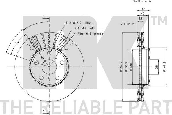 NK 204534 - Discofreno www.autoricambit.com