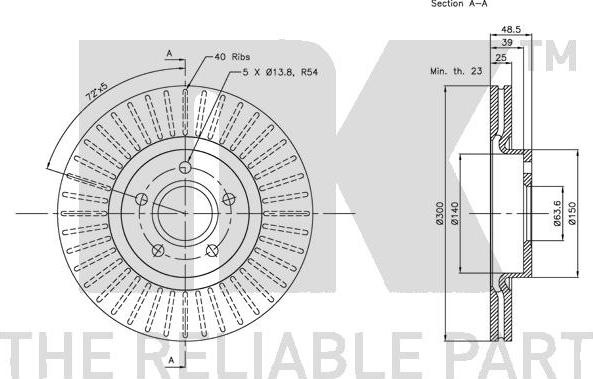 NK 204849 - Discofreno www.autoricambit.com