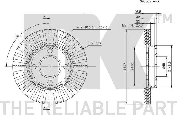 NK 204719 - Discofreno www.autoricambit.com