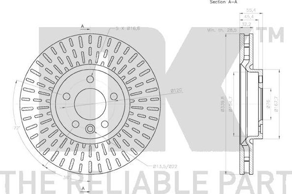 NK 2047145 - Discofreno www.autoricambit.com