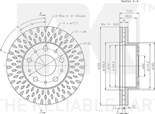 NK 201959 - Discofreno www.autoricambit.com