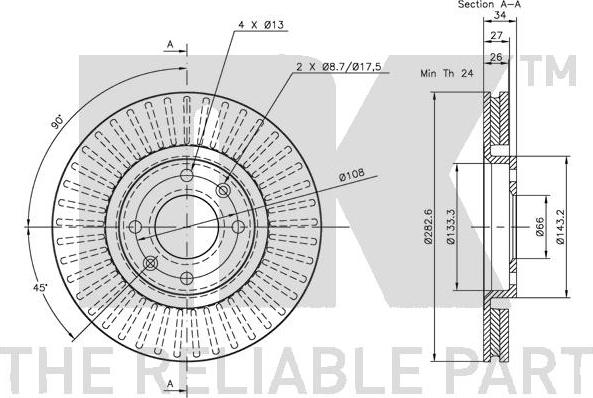 NK 311927 - Discofreno www.autoricambit.com