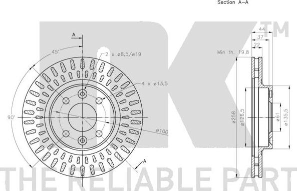 NK 203996 - Discofreno www.autoricambit.com