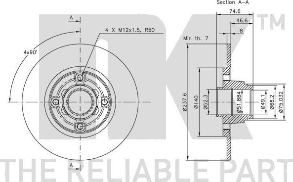 NK 203918 - Discofreno www.autoricambit.com