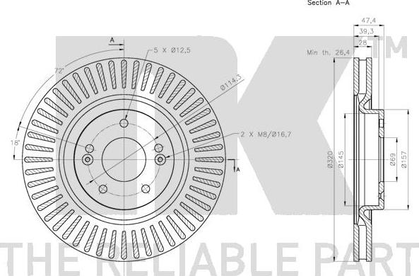 NK 203443 - Discofreno www.autoricambit.com