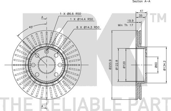 NK 313617 - Discofreno www.autoricambit.com