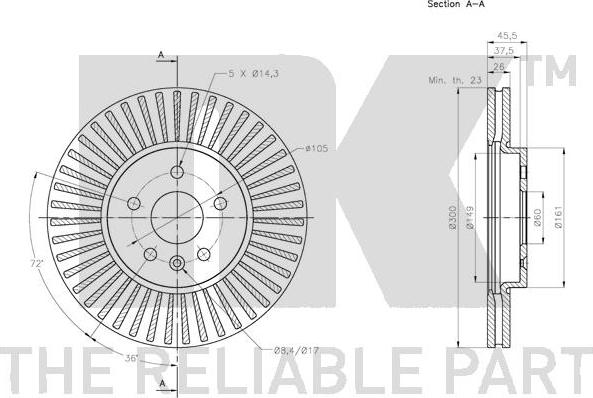 NK 313677 - Discofreno www.autoricambit.com