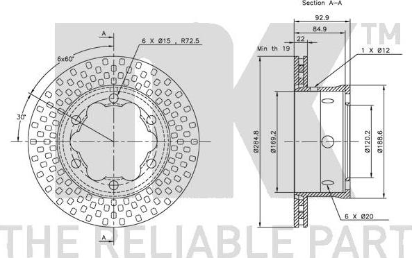 NK 203344 - Discofreno www.autoricambit.com