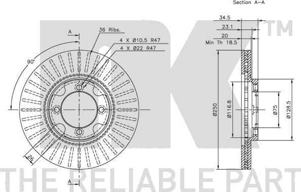 NK 203218 - Discofreno www.autoricambit.com