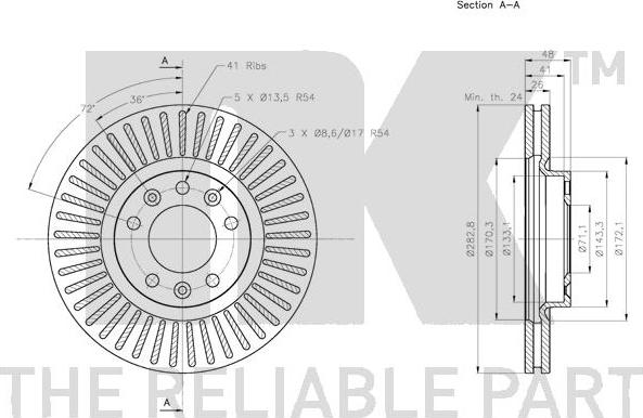 NK 313741 - Discofreno www.autoricambit.com