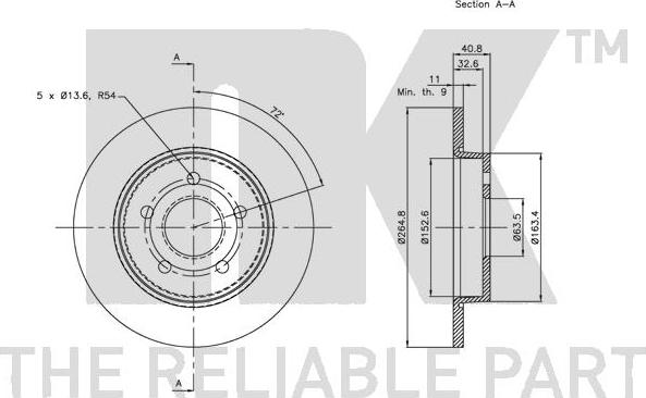 NK 202558 - Discofreno www.autoricambit.com