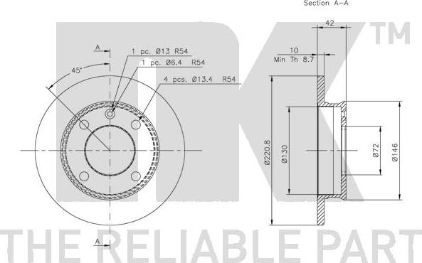 NK 202510 - Discofreno www.autoricambit.com