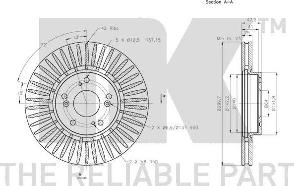 NK 202646 - Discofreno www.autoricambit.com