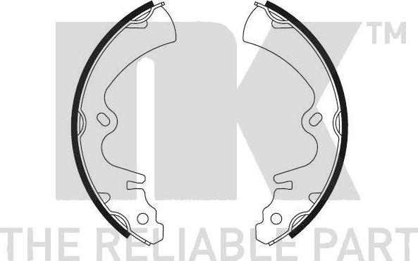 NK 2732353 - Kit freno, freni a tamburo www.autoricambit.com