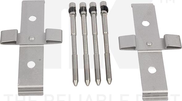 NK 7910694 - Kit accessori, Pastiglia freno www.autoricambit.com