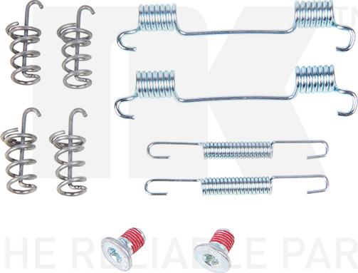 NK 7933994 - Kit accessori, Ganasce freno stazionamento www.autoricambit.com