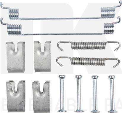 NK 7925794 - Kit accessori, Ganasce freno stazionamento www.autoricambit.com