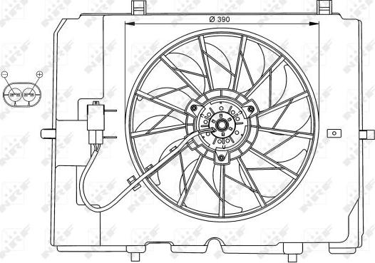 NRF 47067 - Ventola, Raffreddamento motore www.autoricambit.com