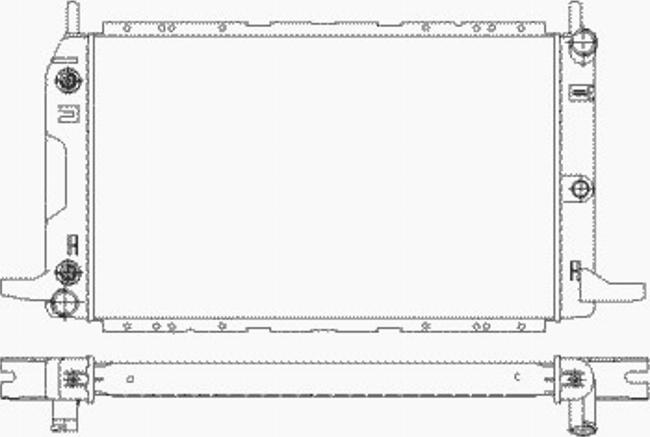 NRF 55431 - Radiatore, Raffreddamento motore www.autoricambit.com