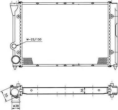 NRF 50451 - Radiatore, Raffreddamento motore www.autoricambit.com