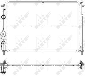 NRF 58175 - Radiatore, Raffreddamento motore www.autoricambit.com