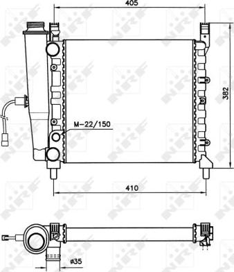 NRF 58731 - Radiatore, Raffreddamento motore www.autoricambit.com