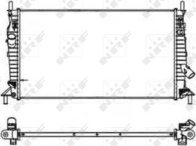 NRF 53403 - Radiatore, Raffreddamento motore www.autoricambit.com