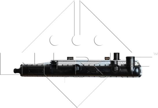 NRF 53531 - Radiatore, Raffreddamento motore www.autoricambit.com