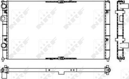 NRF 53632 - Radiatore, Raffreddamento motore www.autoricambit.com