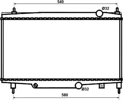 NRF 53081 - Radiatore, Raffreddamento motore www.autoricambit.com