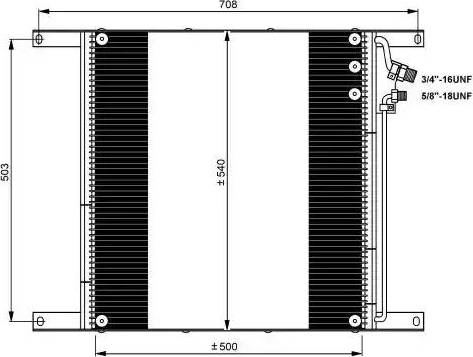 NRF 35648 - Condensatore, Climatizzatore www.autoricambit.com