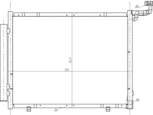 NRF 350482 - Condensatore, Climatizzatore www.autoricambit.com