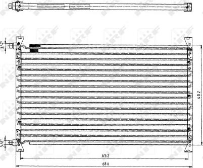 NRF 35063M - Condensatore, Climatizzatore www.autoricambit.com